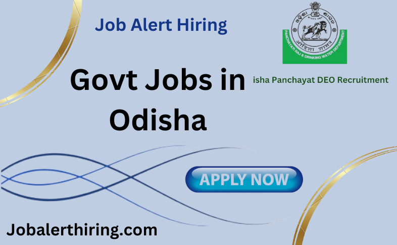 Govt Jobs in Odisha