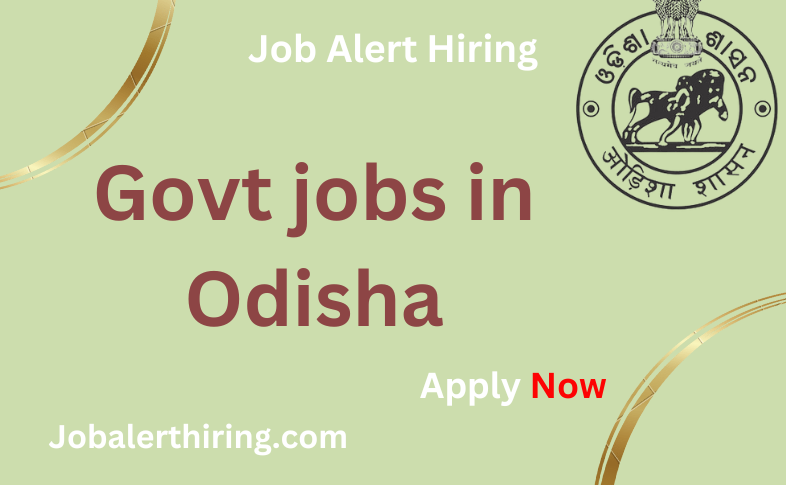 Govt jobs in Odisha