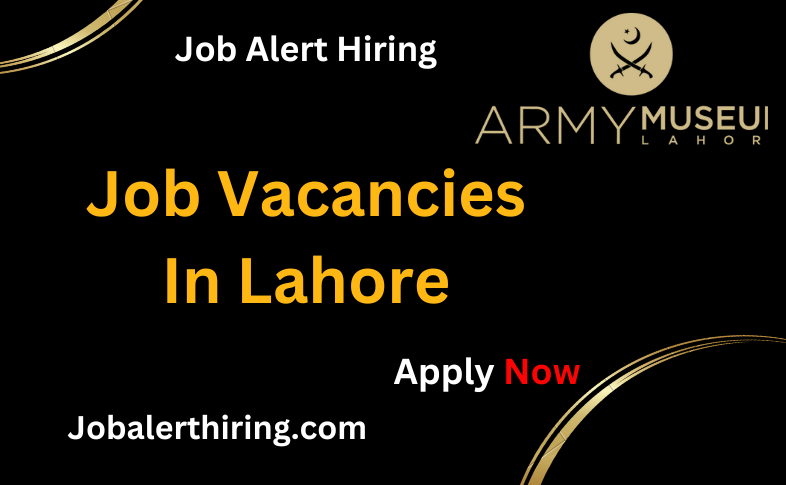 Job vacancies In Lahore